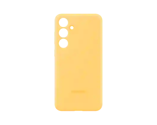 Cover De Silicona Para Galaxy S24+ Amarillo