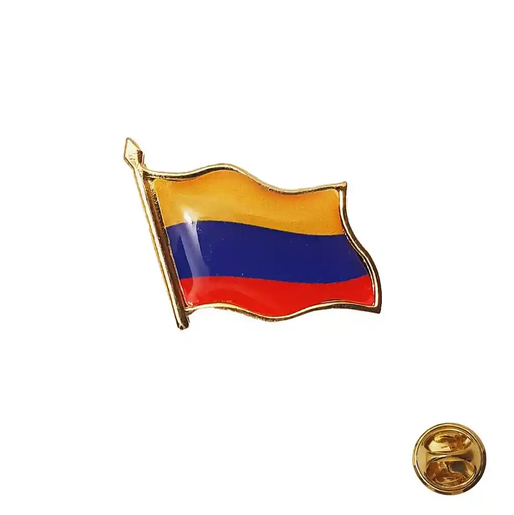 Prendedor (pin) Bandera Colombia Pais