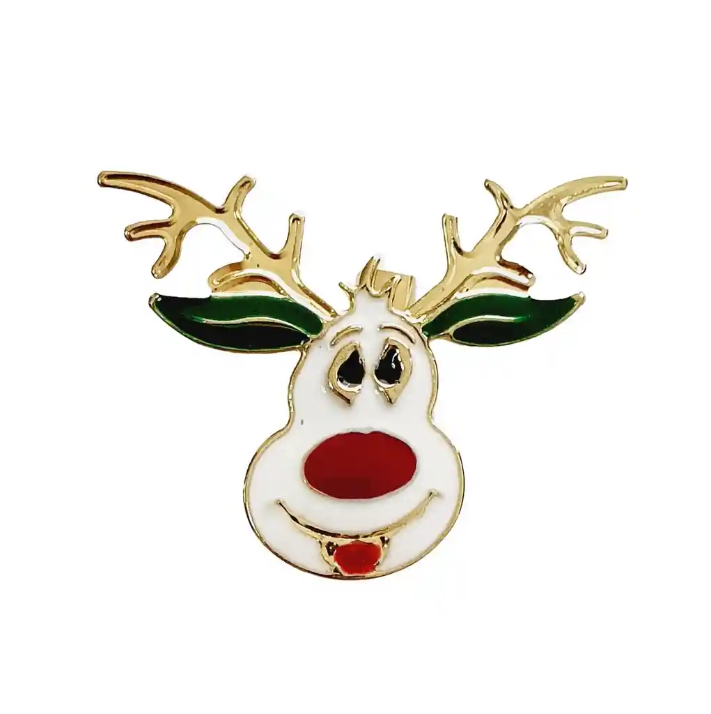 Prendedor (pin) Navidad Reno