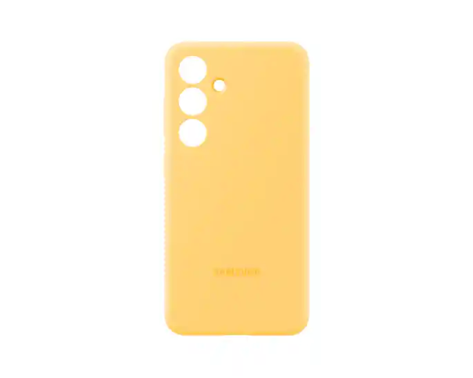 Cover De Silicona Para Galaxy S24 Amarillo