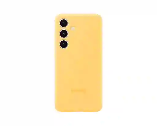 Cover De Silicona Para Galaxy S24 Amarillo