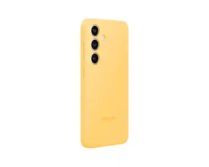 Cover De Silicona Para Galaxy S24 Amarillo