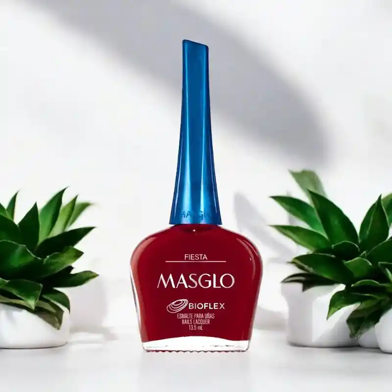 Esmalte Para Uñas Masglo Tradicional Rojo Fiesta