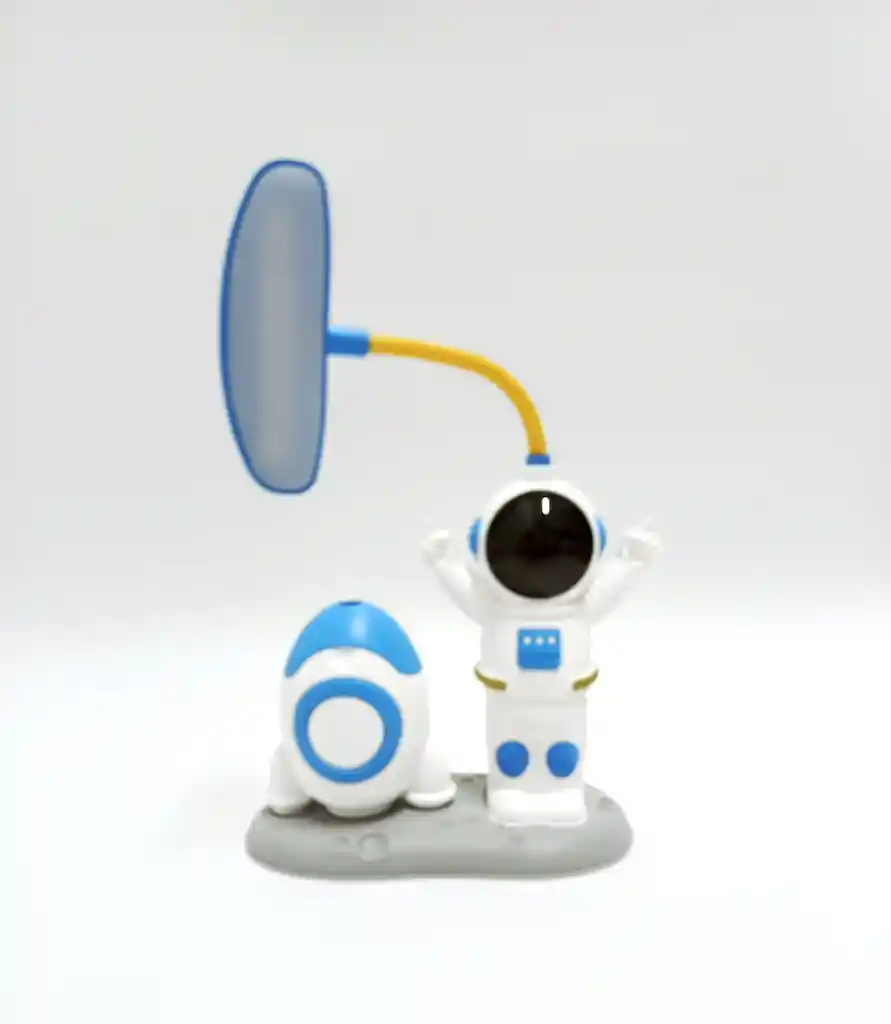 Lampara De Mesa Astronauta Azul Hk28-1ab