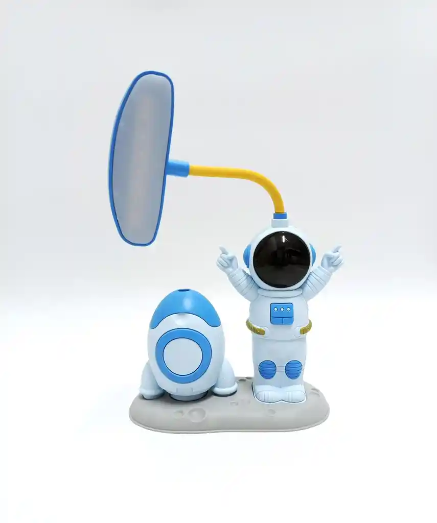Lampara De Mesa Astronauta Azul Hk28-1ab