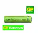 Pila Gp Recargable Aaa Batería 1000mah Cartón X2