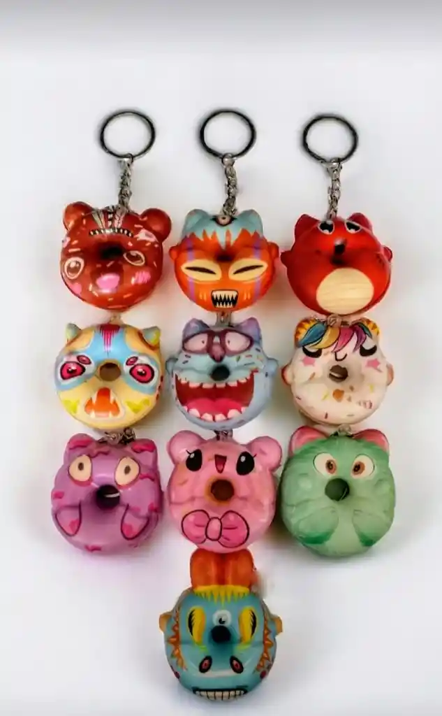 Llaveros Random Squishies Kawaii (unidad)