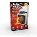 Mini Calentador Handy Heater Turbo 800w Portatil Color Gris