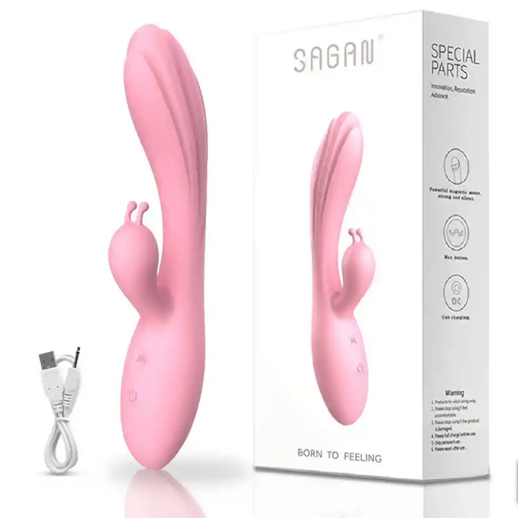 Vibrador Conejo Clitoris Y Punto G Recargable 26495-66