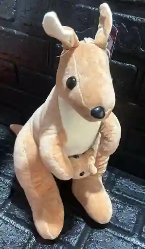 Peluche Canguro + Hijo Mediano