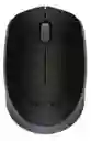 Mouse Inalambrico Logitech M170, Hasta 1000 Dpi, Con Receptor Usb, Diseño Ergonomico, 3 Botones, Negro