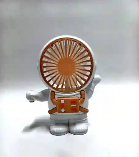 Mini Ventilador Astronauta Rosa Hd6623