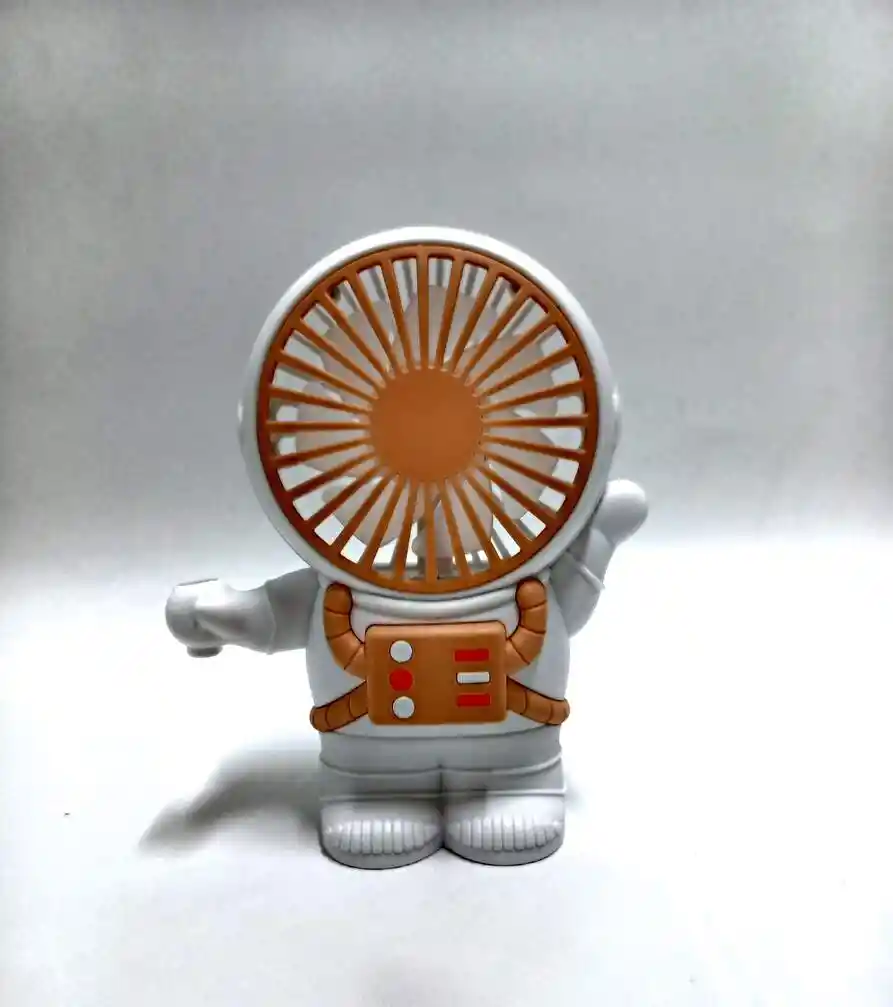 Mini Ventilador Astronauta Rosa Hd6623