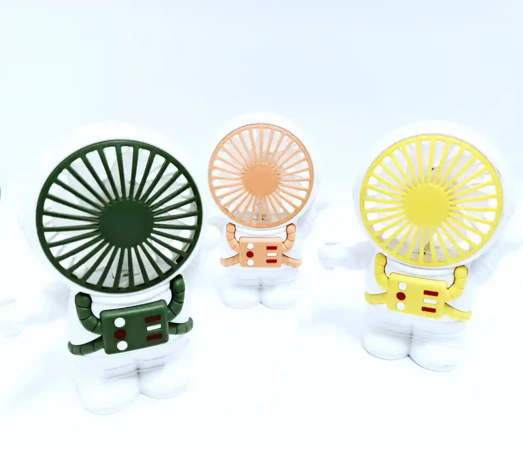 Mini Ventilador Astronauta Amarillo Hd6623