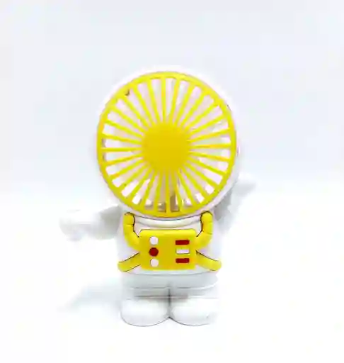 Mini Ventilador Astronauta Amarillo Hd6623