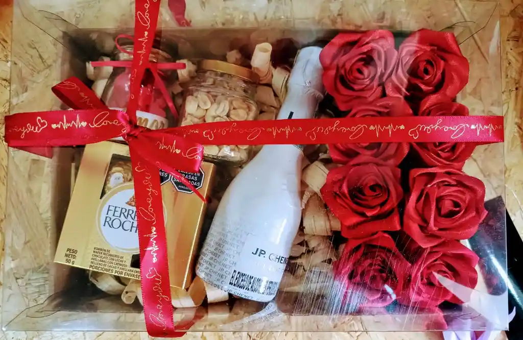 Caja Premiun Rosas Eternas Mas Jp