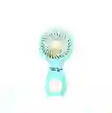 Mini Ventilador De Mano Azul Sl6602