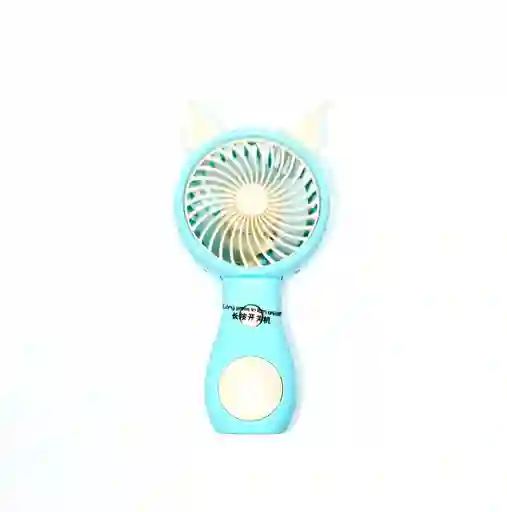 Mini Ventilador De Mano Azul Sl6602