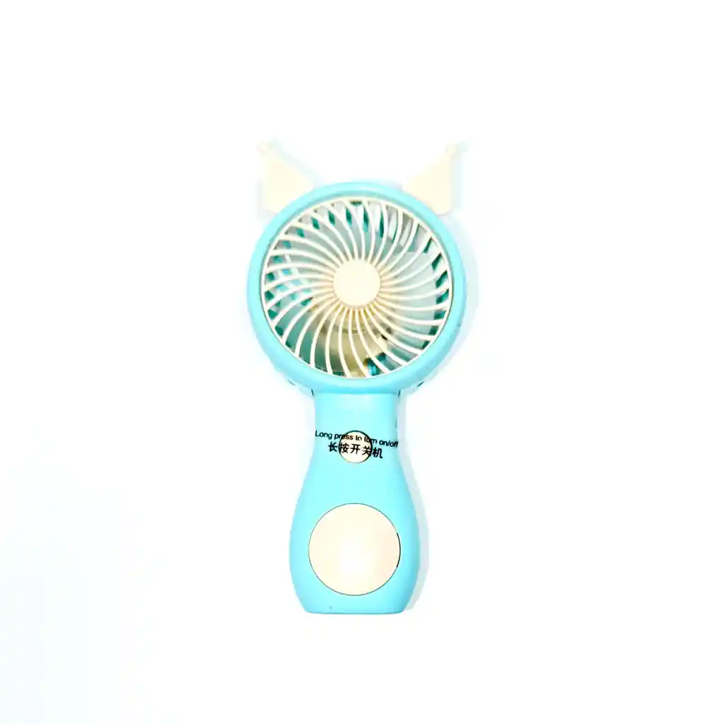 Mini Ventilador De Mano Azul Sl6602