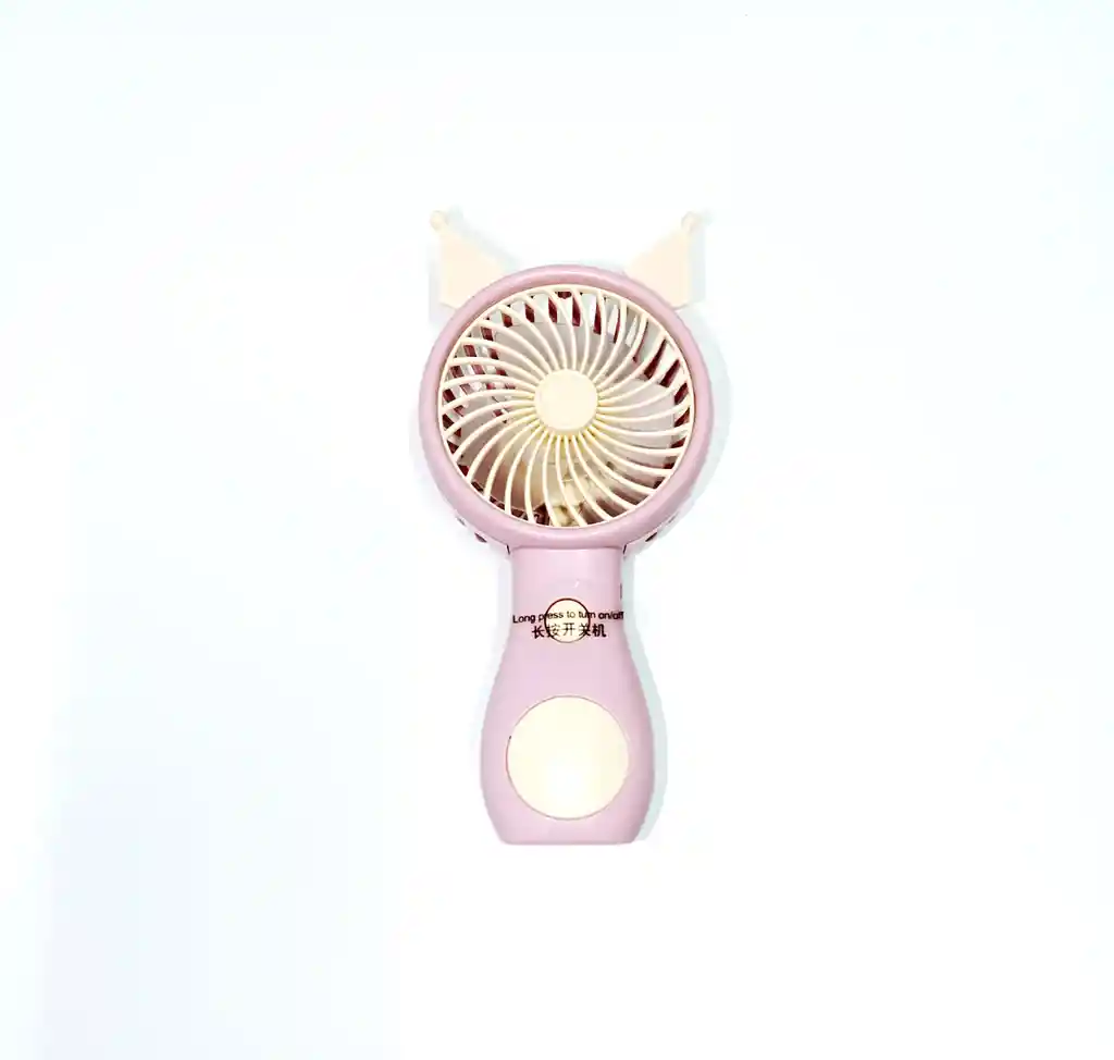 Mini Ventilador De Mano Rosa Sl6602