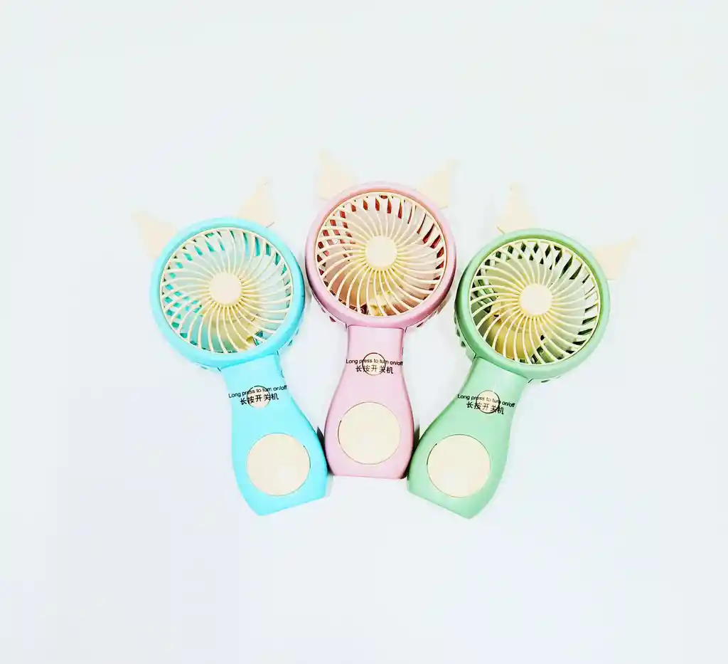 Mini Ventilador De Mano Rosa Sl6602