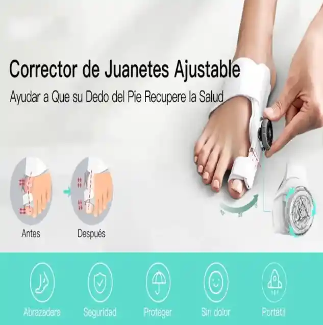 Corrector De Juanete Silicona