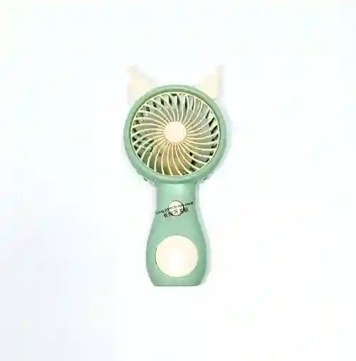 Mini Ventilador De Mano Verde Sl6602