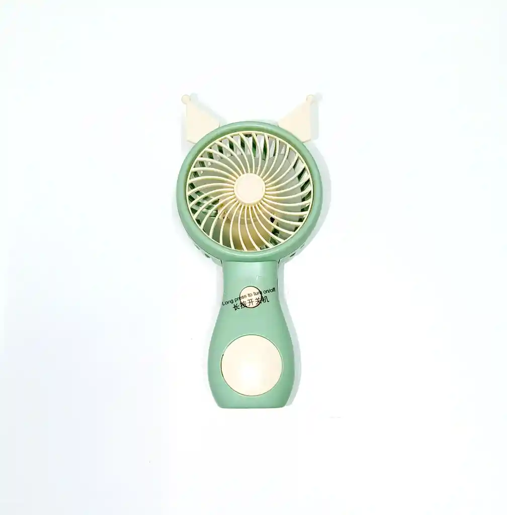 Mini Ventilador De Mano Verde Sl6602