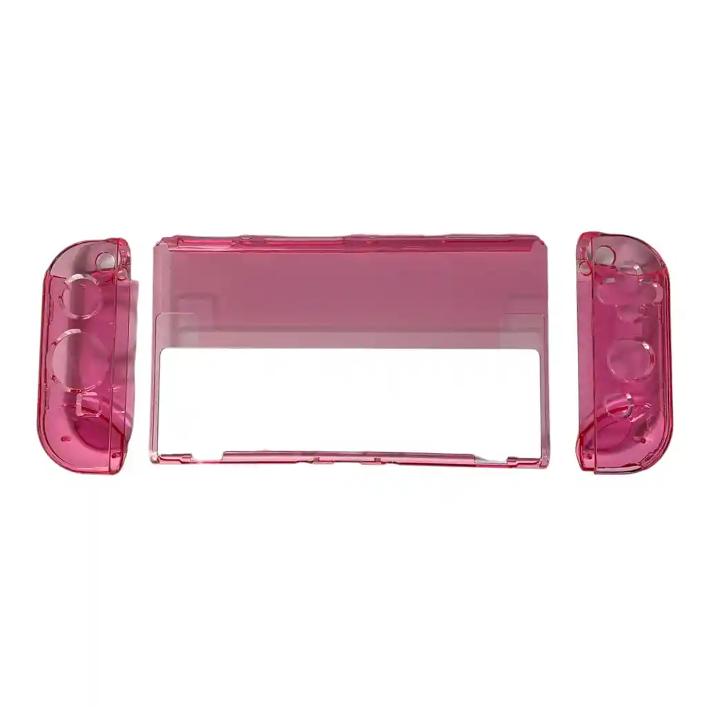 Acrílico Protector Rosa Compatible Con Nintendo Switch Oled