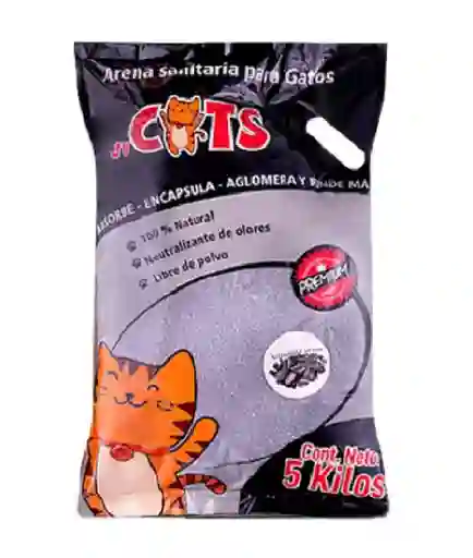 Arena Jv Cat X 5kg Carbon Activado