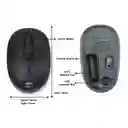 Raton Mouse Inalambrico Nano Receptor Usb Negro Zornwee W110