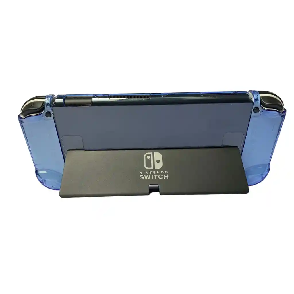 Acrílico Protector Azul + Vidrio Compatible Con Switch Oled