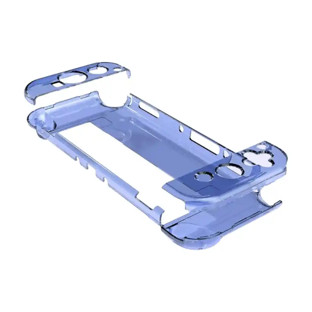 Acrílico Protector Azul + Vidrio Compatible Con Switch Oled
