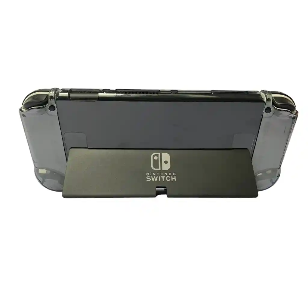 Acrílico Protector Negro Traslucido + Vidrio Vcompatible Con Switch Oled
