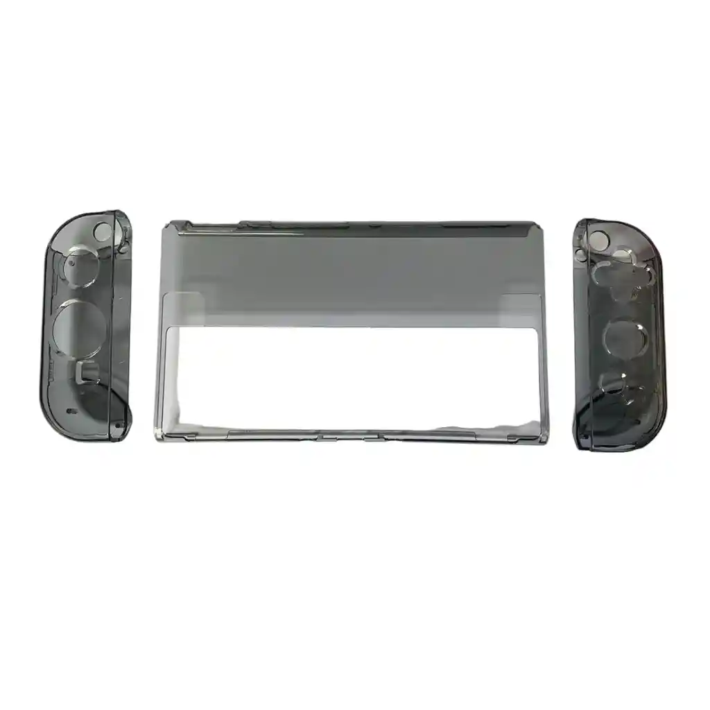 Acrílico Protector Negro Traslucido + Vidrio Vcompatible Con Switch Oled