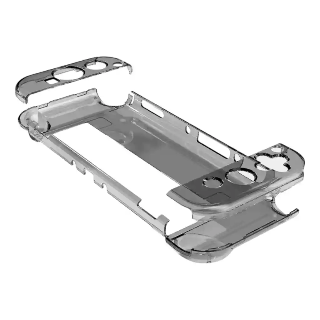 Acrílico Protector Negro Traslucido + Vidrio Vcompatible Con Switch Oled