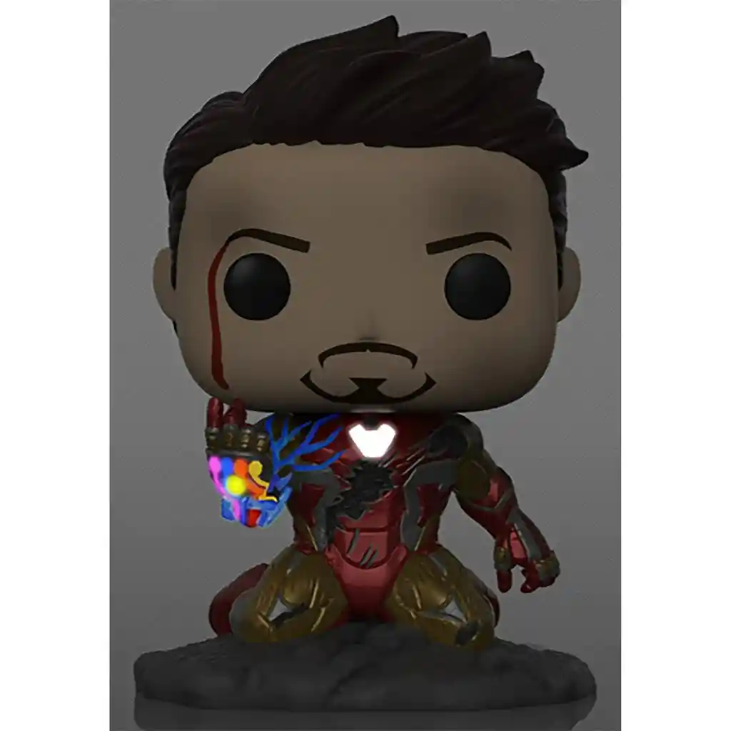 Funko Pop Avengers Glow In The Dark End Game Figura Coleccionable Iron Man (i Am Iron Man) 580