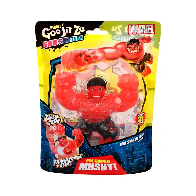 Goo Jit Zu Goo Shifters Hulk Red Smash