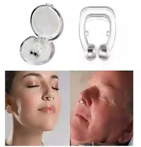 Clip Magnético Nasal Anti Ronquidos Apnea