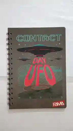 Cuaderno A Rayas Argollado 100 Hojas