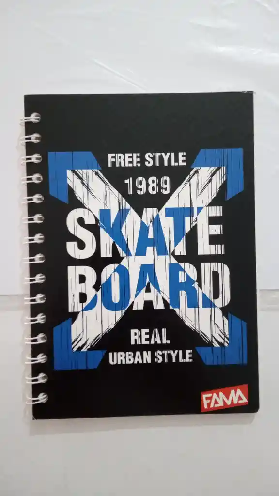 Cuaderno A Rayas Argollado 100 Hojas