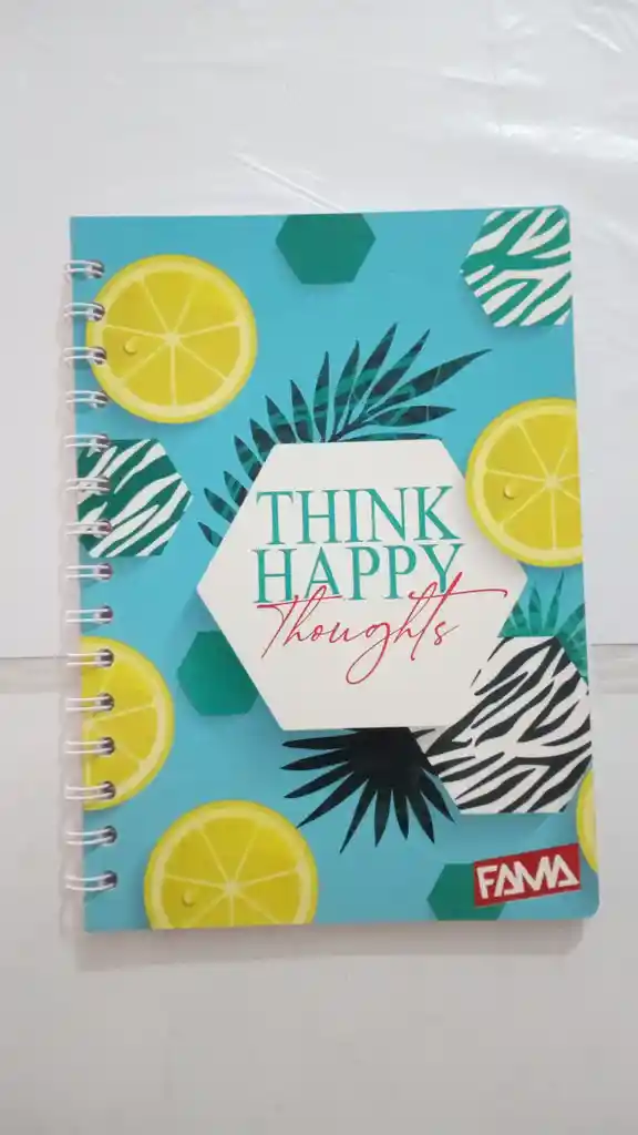 Cuaderno A Rayas Argollado 100 Hojas