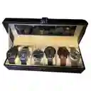 Estuche Caja Organizadora 6 Relojes