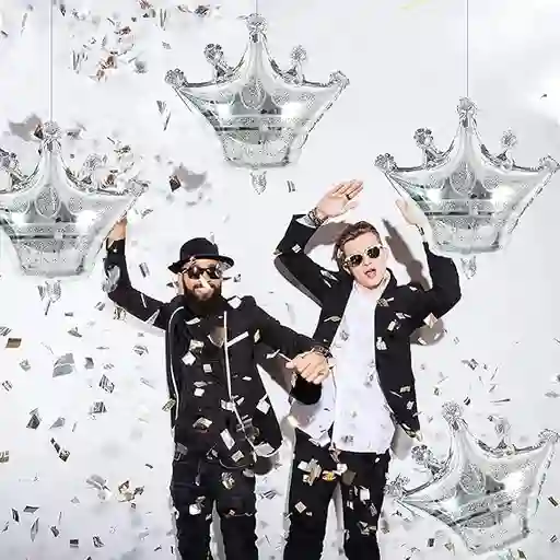 Globo Corona Para Princesa, Reyna Metalizado