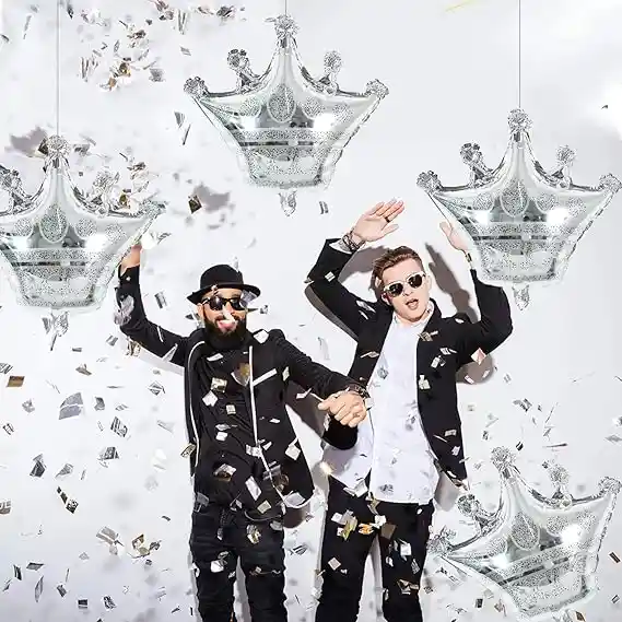 Globo Corona Para Princesa, Reyna Metalizado