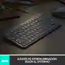 Teclado Avanzado Logitech Mx Keys Mini Iluminado Recargable Gris