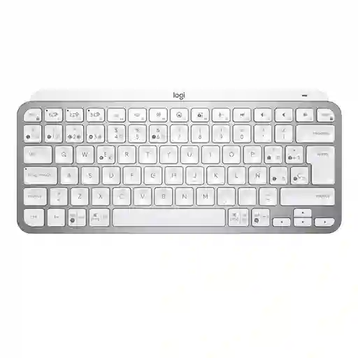Teclado Avanzado Logitech Mx Keys Mini Iluminado Recargable Gris