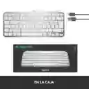Teclado Avanzado Logitech Mx Keys Mini Iluminado Recargable Gris