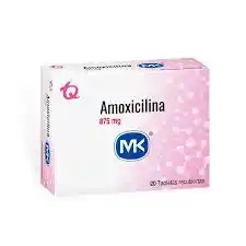 Amoxicilina 875 Mg (mk) 10 Tb