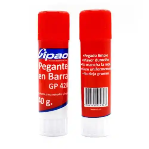 Gipao Pegamento De Barra - 40g